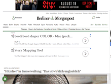 Tablet Screenshot of morgenpost.de