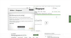 Desktop Screenshot of kino.morgenpost.de